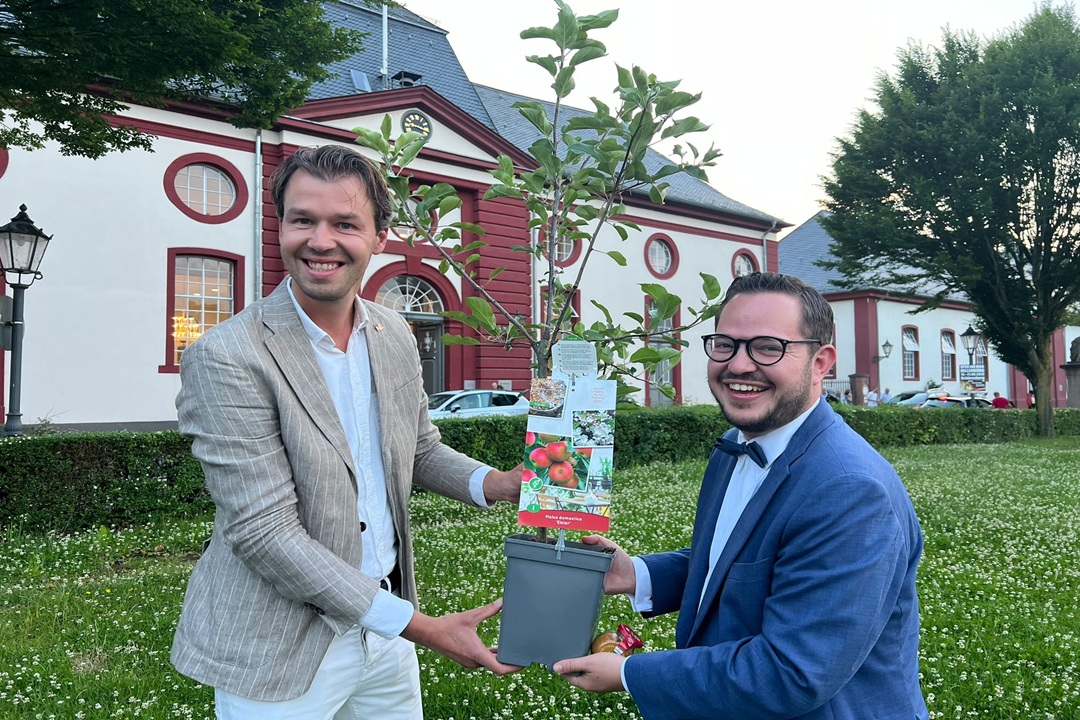 Buren Kevin Deusing burgemeesterskandidaat de Oranjestad Dillenburg